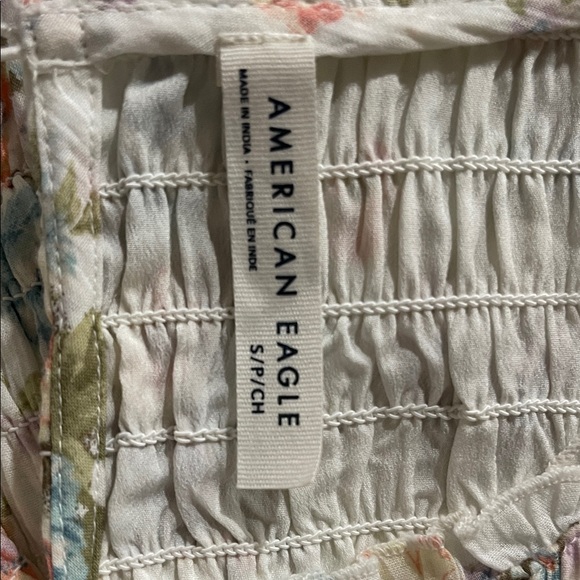 AE Smocked Bodycon Mini Dress Size Small New With Tags - Picture 4 of 5